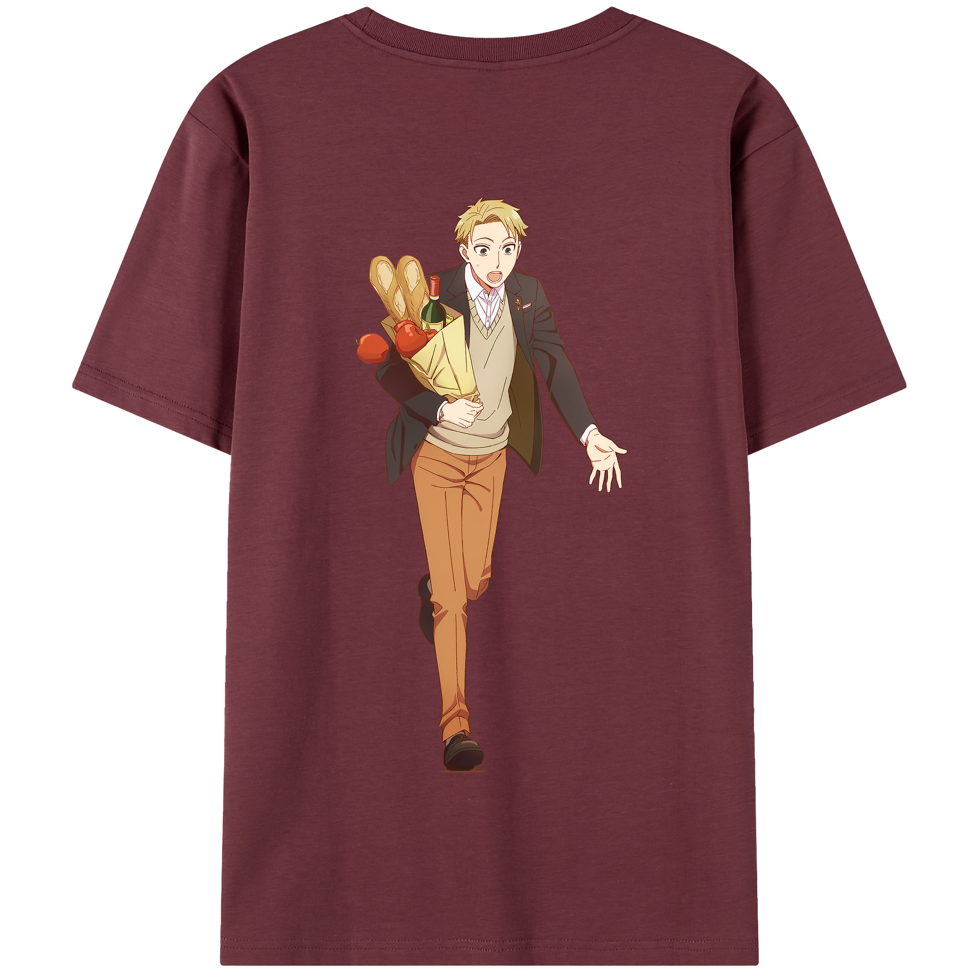 （画像用） SPY×FAMILY间谍家家酒 綿100％半袖Tシャツ（背面プリント）